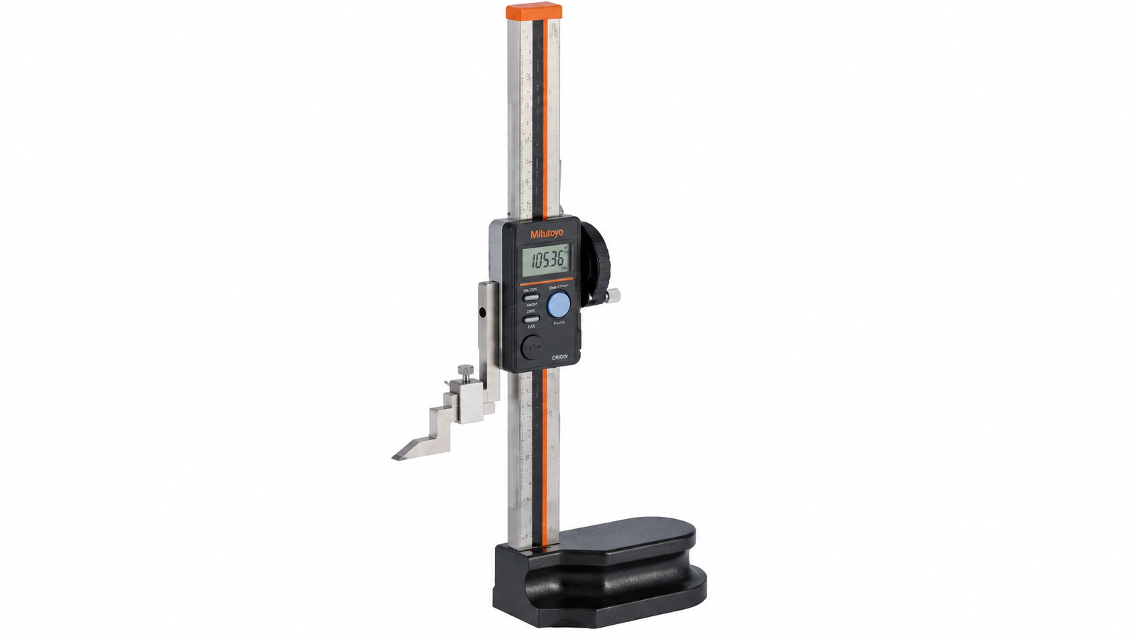 Digital multimeter for measuring electrical voltage current and resistance
