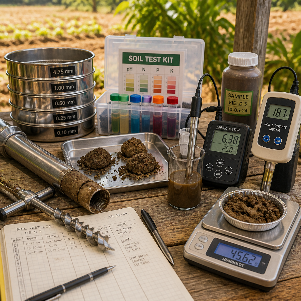 Soil testing laboratory equipment supplied by Enggific in Hyderabad