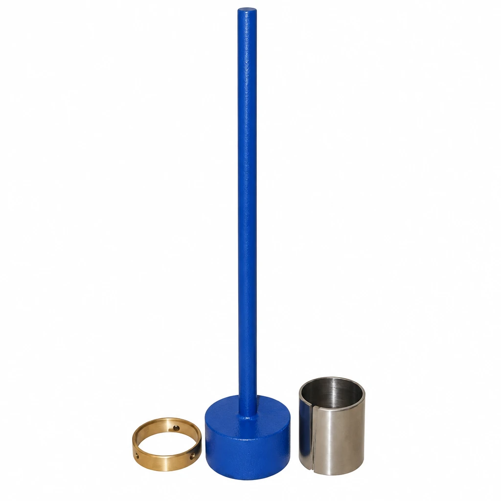 Core cutter apparatus for field soil density testing